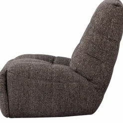 Online WOOOD Hein relaxfauteuil elektrisch antraciet/bruin melange Antraciet melange