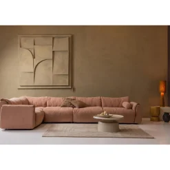 Clearance WOOOD Hekla bijzettafel metaal oranje