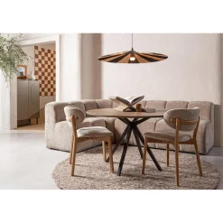 Discount WOOOD Holland kruispoot metaal zwart