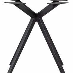 Discount WOOOD Holland kruispoot metaal zwart