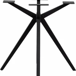 Discount WOOOD Holland kruispoot metaal zwart