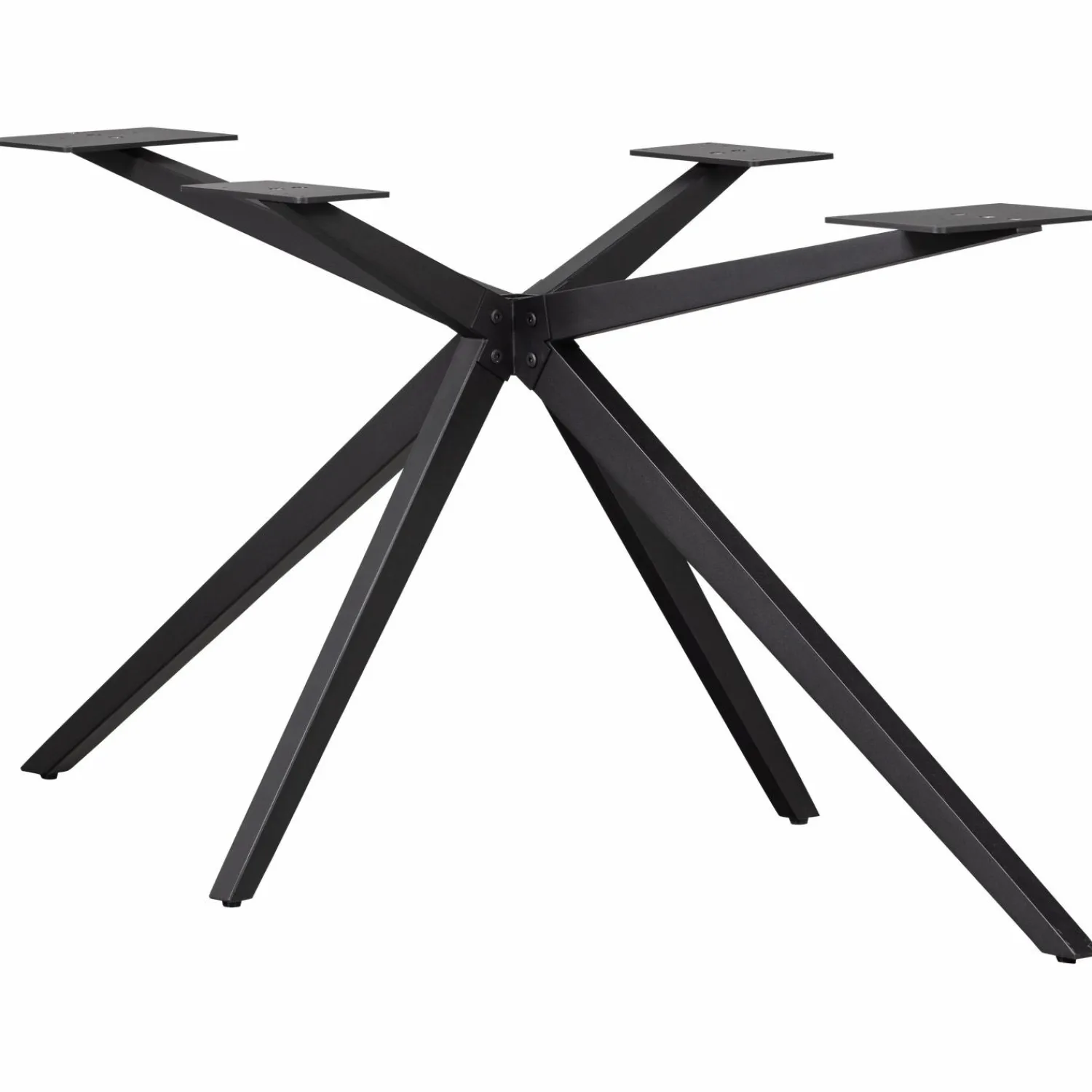 Best WOOOD Holland kruispoot XL metaal zwart