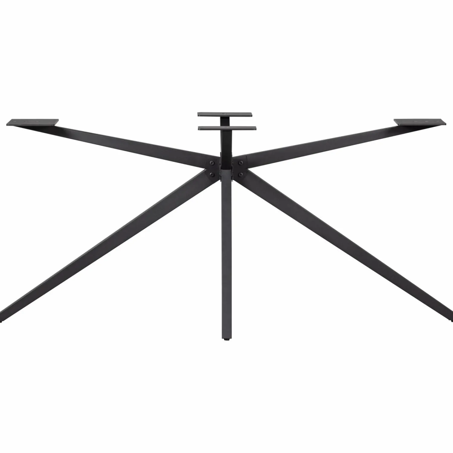 Best WOOOD Holland kruispoot XL metaal zwart