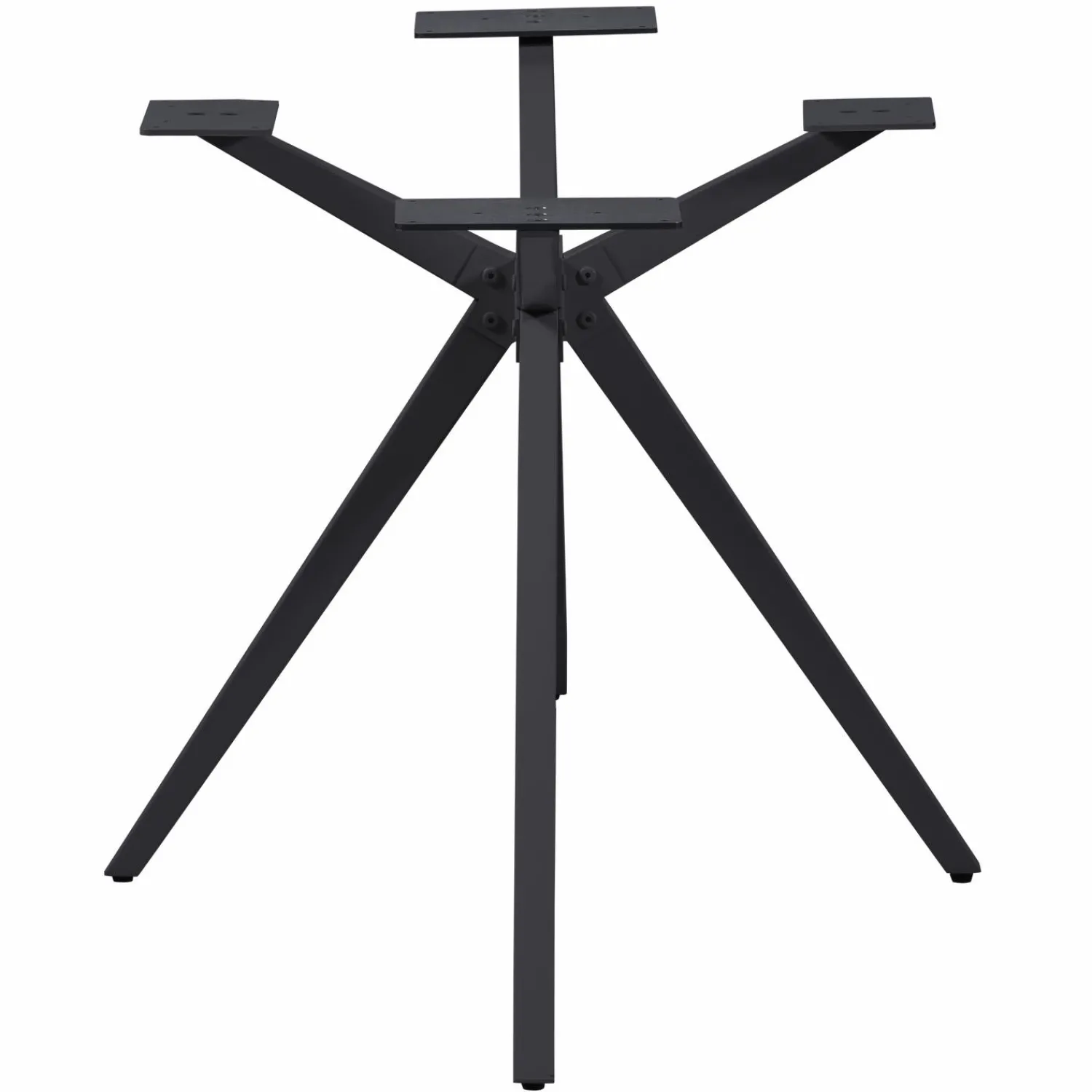 Best WOOOD Holland kruispoot XL metaal zwart