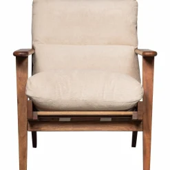 Outlet WOOOD Houston fauteuil bouclé/hout Naturel
