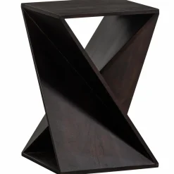 Clearance WOOOD Ikem bijzettafel acacia donkerbruin