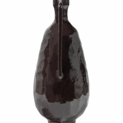 Clearance WOOOD Indre vaas aluminium bruin