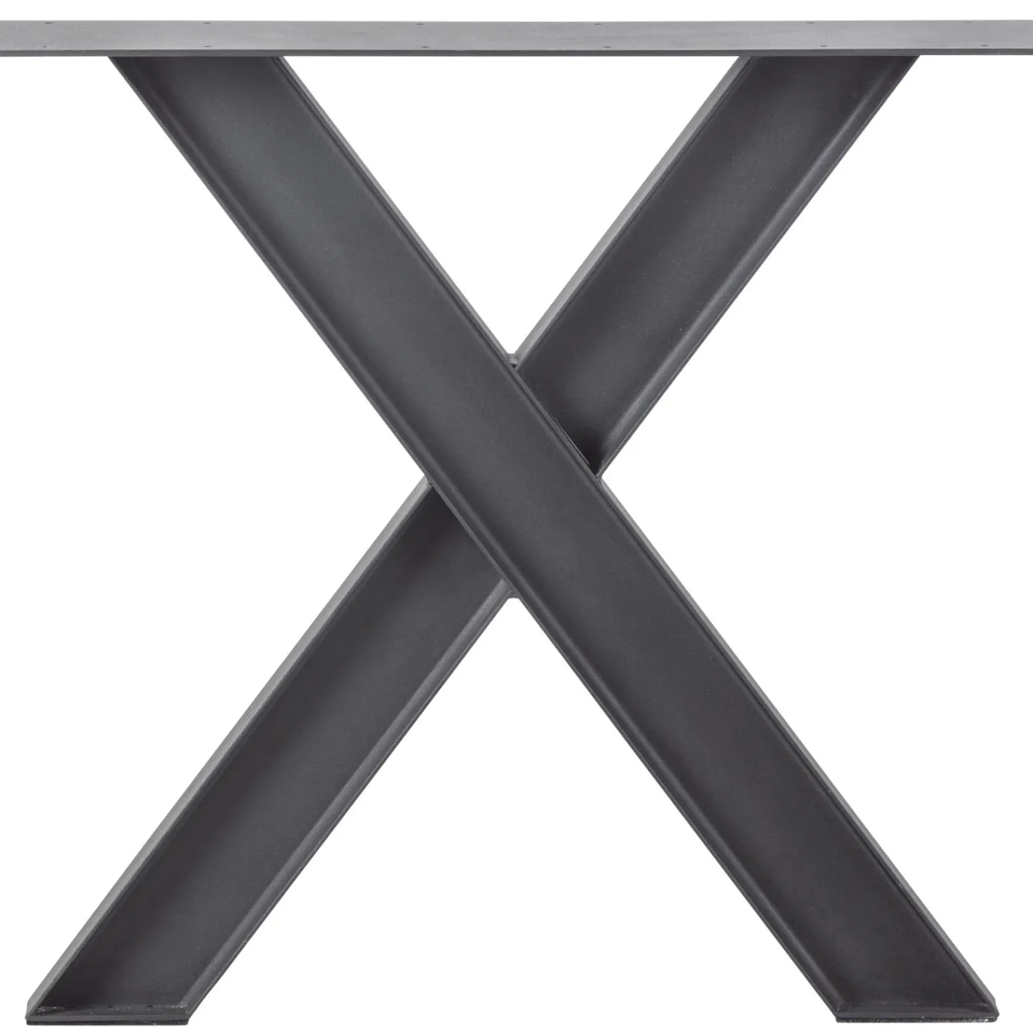 Online WOOOD Industrial X-vorm poot metaal 1 stuks