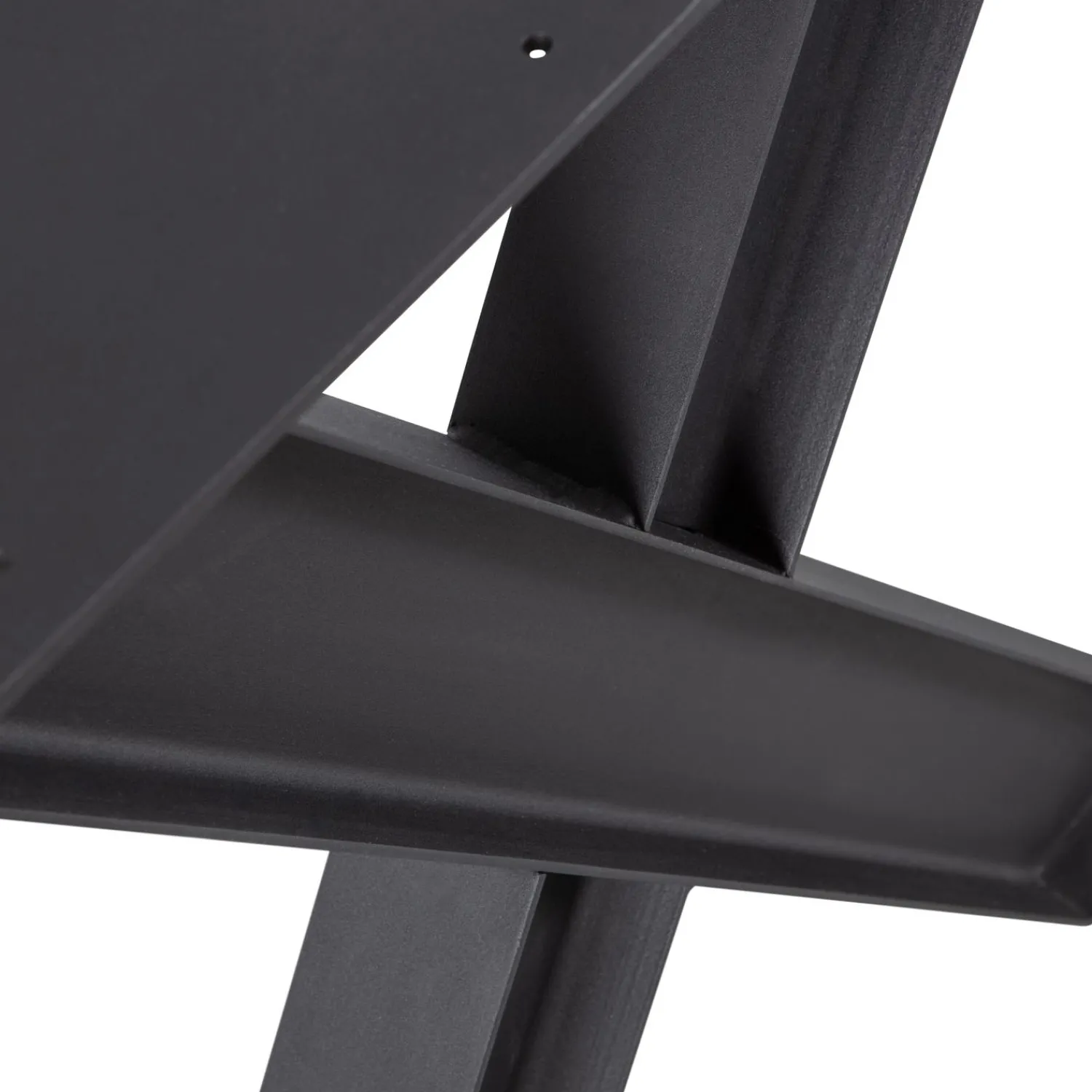 Online WOOOD Industrial X-vorm poot metaal 1 stuks