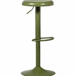 Discount WOOOD Isaac barkruk metaal Warm groen