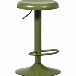 Discount WOOOD Isaac barkruk metaal Warm groen