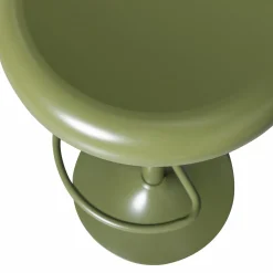 Discount WOOOD Isaac barkruk metaal Warm groen