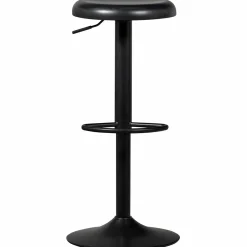 New WOOOD Isaac barkruk metaal Zwart