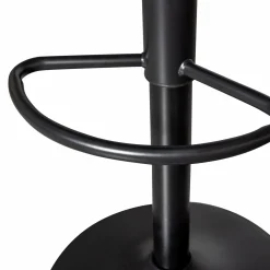 New WOOOD Isaac barkruk metaal Zwart