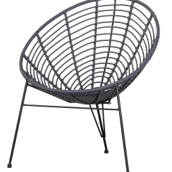 New WOOOD Jane loungestoel tuin inkt