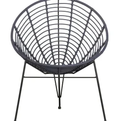 New WOOOD Jane loungestoel tuin inkt