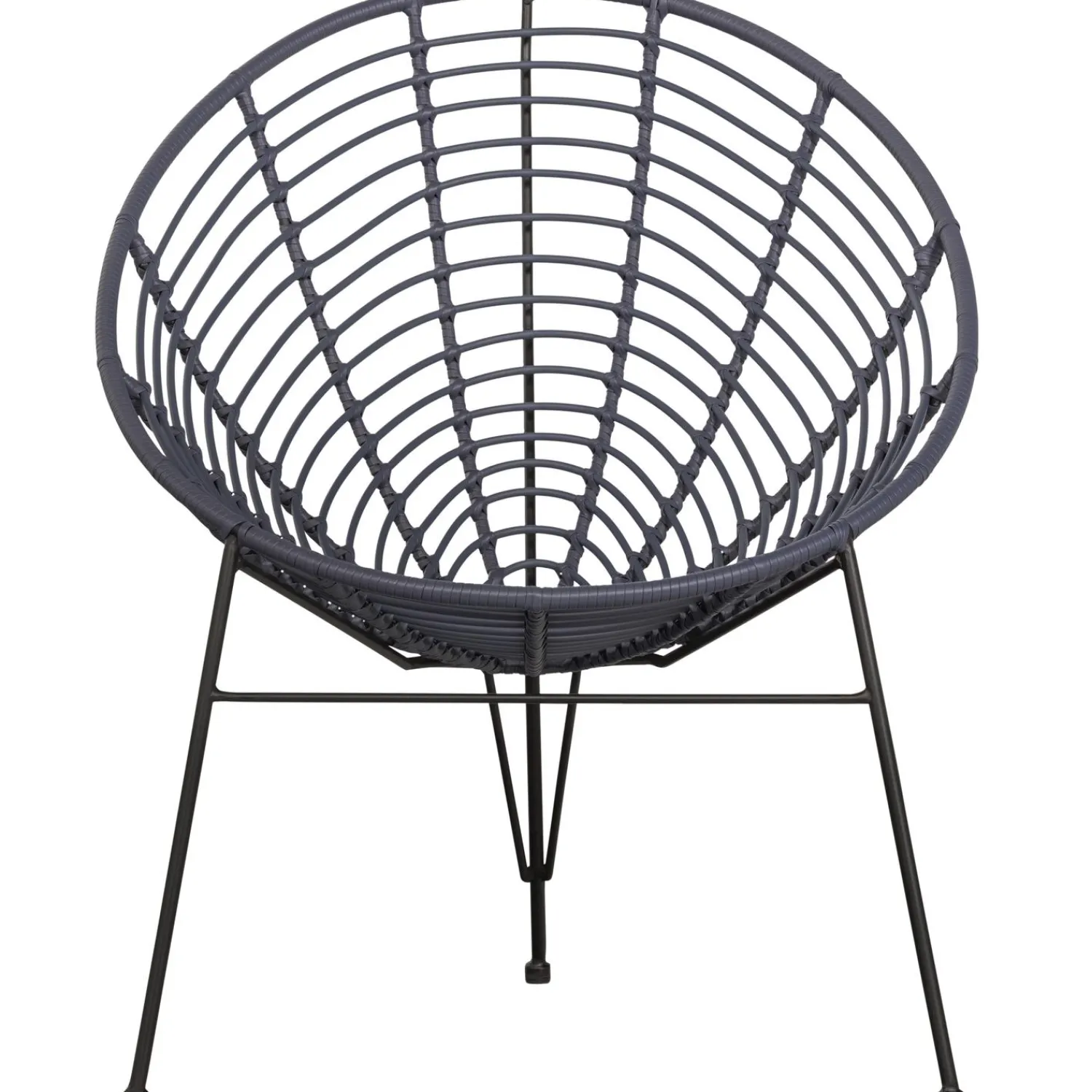 New WOOOD Jane loungestoel tuin inkt