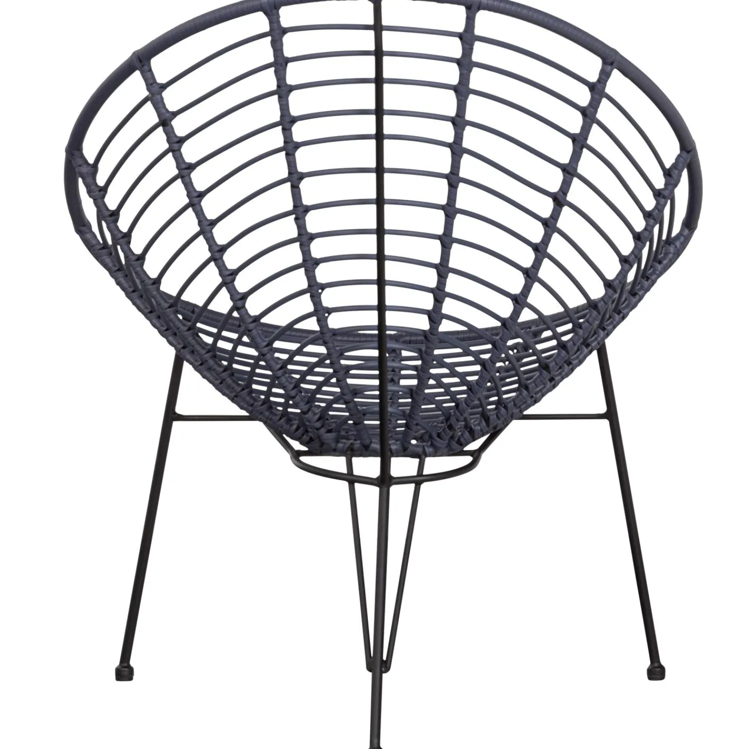 New WOOOD Jane loungestoel tuin inkt