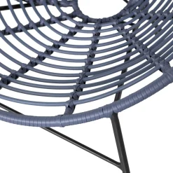 New WOOOD Jane loungestoel tuin inkt