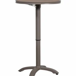 Sale WOOOD Jeppe hoogte verstelbare bartafel tuin aluminium bruin/grijs