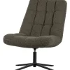 Discount WOOOD Job draaifauteuil teddy groen
