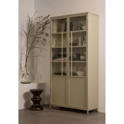 Discount WOOOD Jonah bijzettafel hout donkerbruin 42xø30 cm