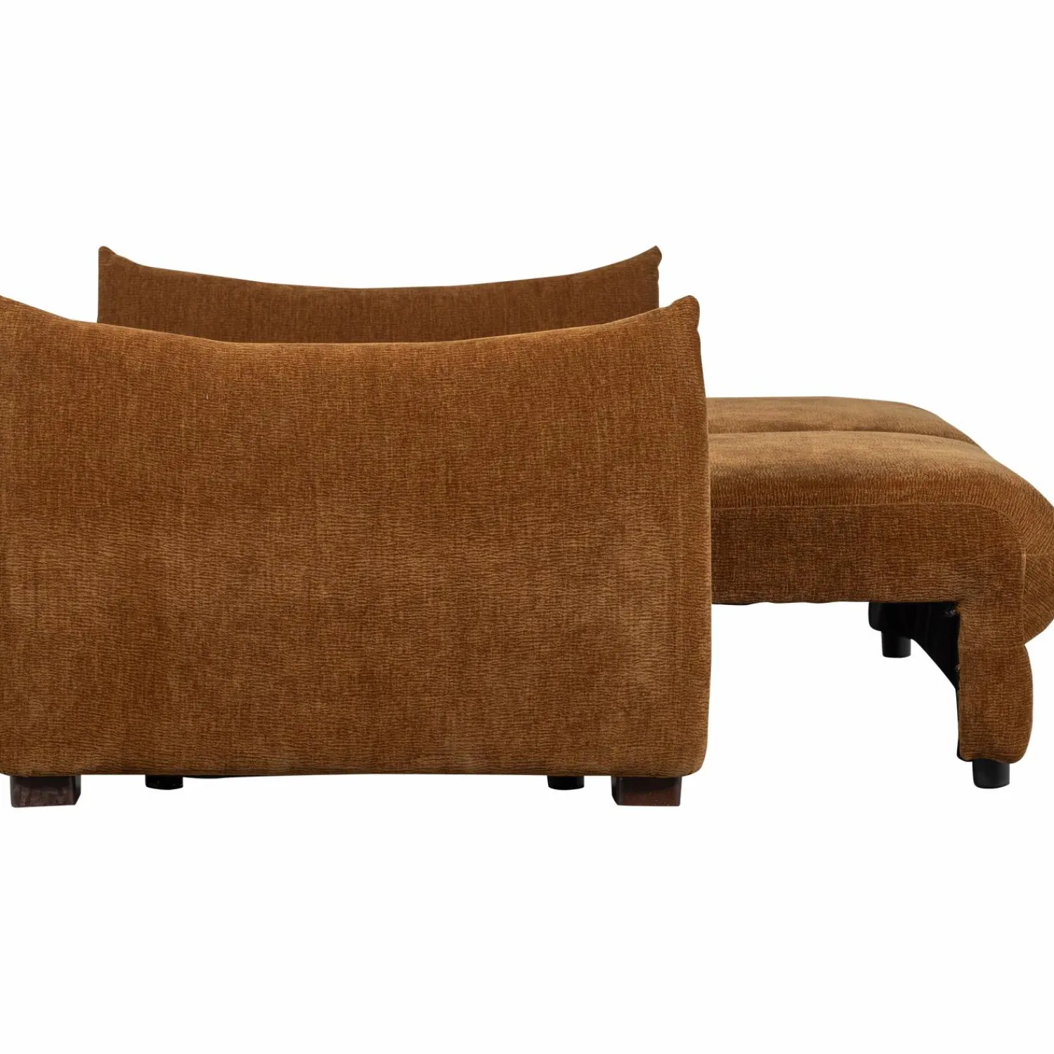 New WOOOD Jonne 3-zits slaapbank chenille Bruin