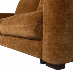 New WOOOD Jonne 3-zits slaapbank chenille Bruin