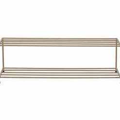 New WOOOD Josse staand schoenenrek metaal militair bruin