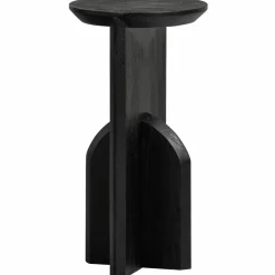 Clearance WOOOD Kioni smalle bijzettafel acacia hout zwart