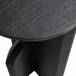 Clearance WOOOD Kioni smalle bijzettafel acacia hout zwart