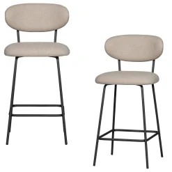 Clearance WOOOD Kjeld barstoel naturel