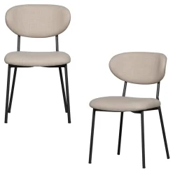 Hot WOOOD Kjeld eetkamerstoel naturel