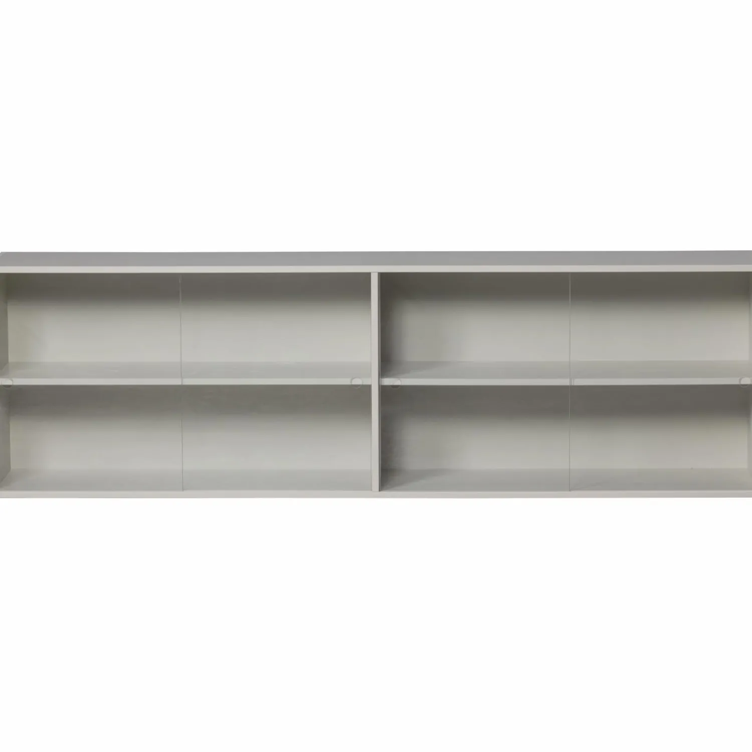 Outlet WOOOD Klink opzetkast grenen mist