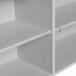 Outlet WOOOD Klink opzetkast grenen mist