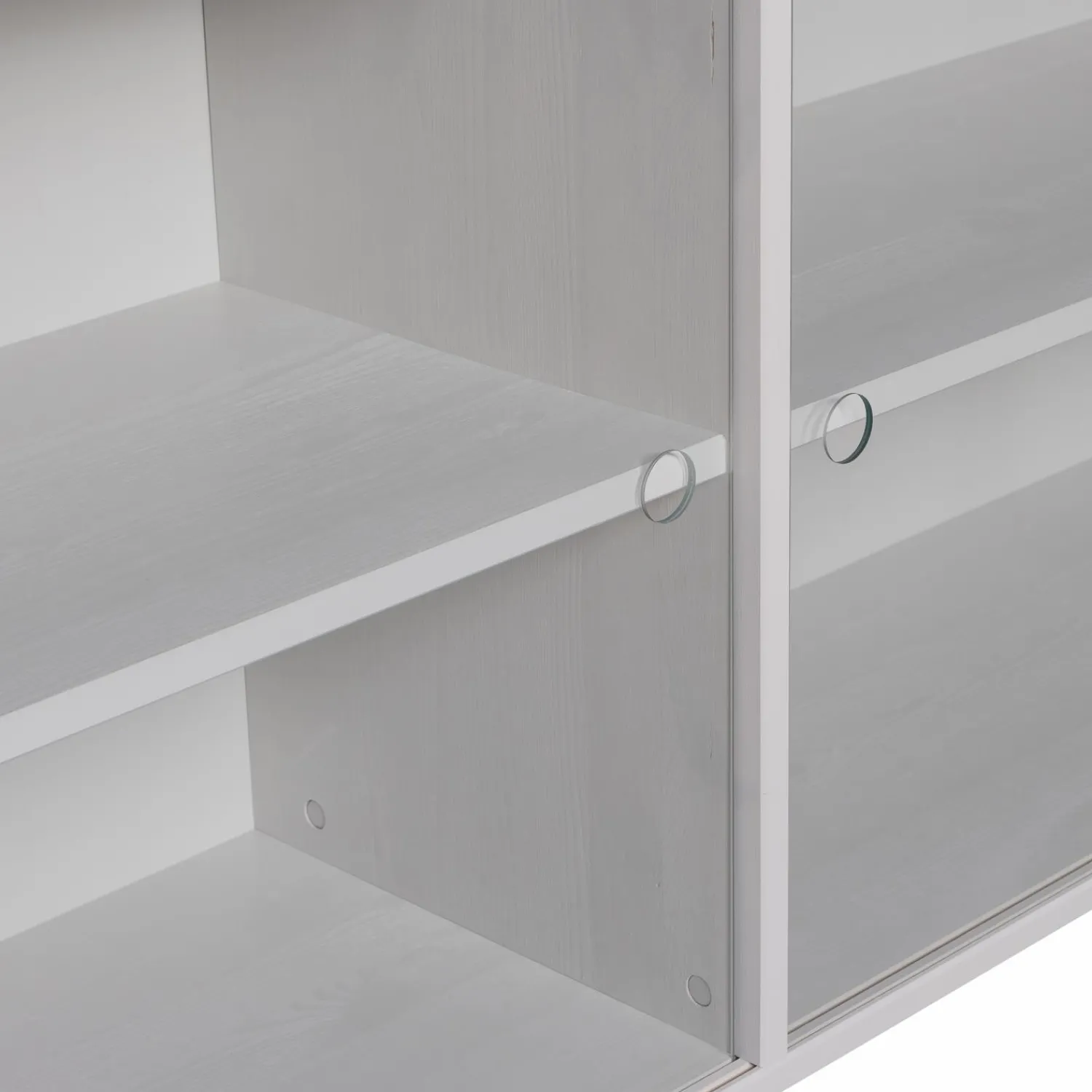 Outlet WOOOD Klink opzetkast grenen mist