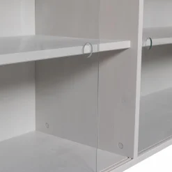 Outlet WOOOD Klink opzetkast grenen mist