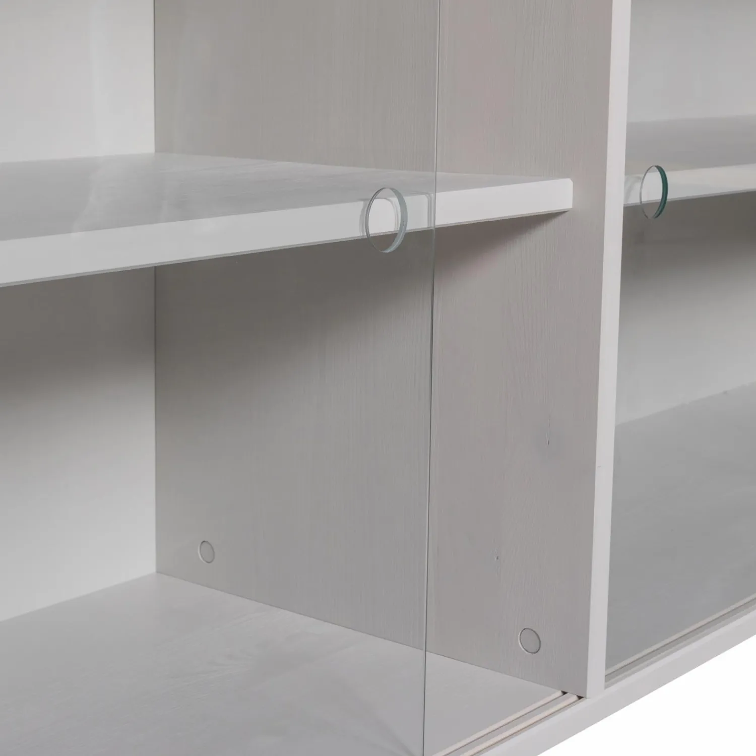 Outlet WOOOD Klink opzetkast grenen mist