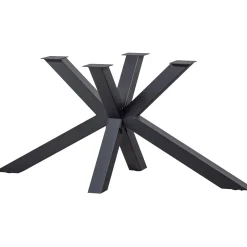 New WOOOD Kruisvorm poot metaal zwart