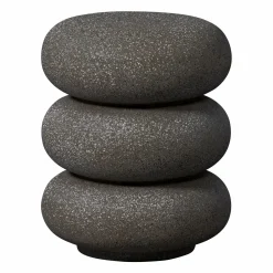 Sale WOOOD Laurel bijzettafel met spikkels Zwart