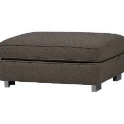 Outlet WOOOD Lazy hocker bouclé Antraciet