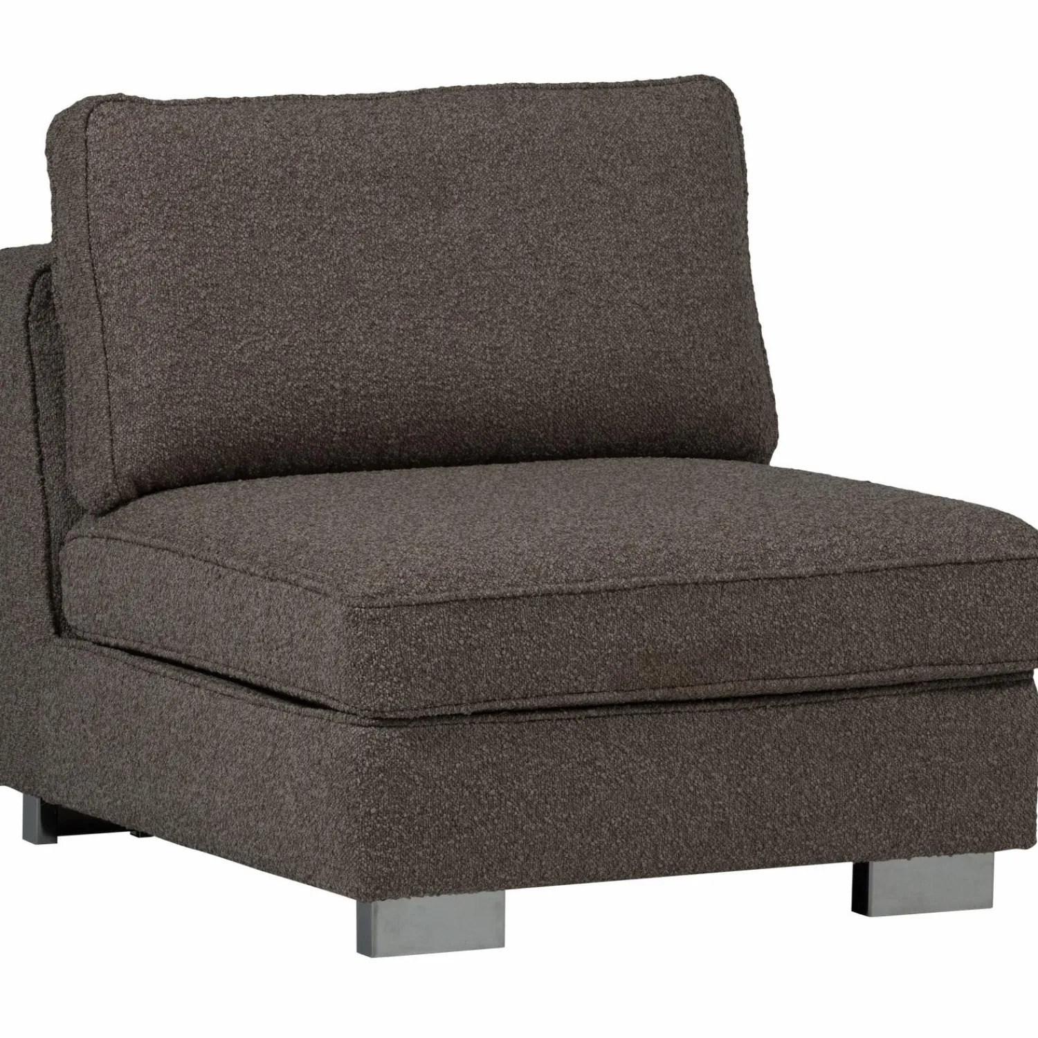 Discount WOOOD Lazy 1-zits element bouclé Antraciet