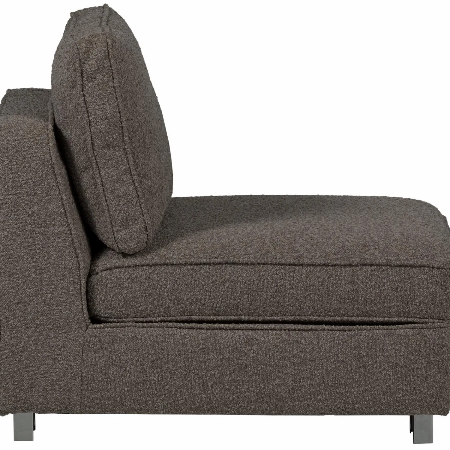 Discount WOOOD Lazy 1-zits element bouclé Antraciet