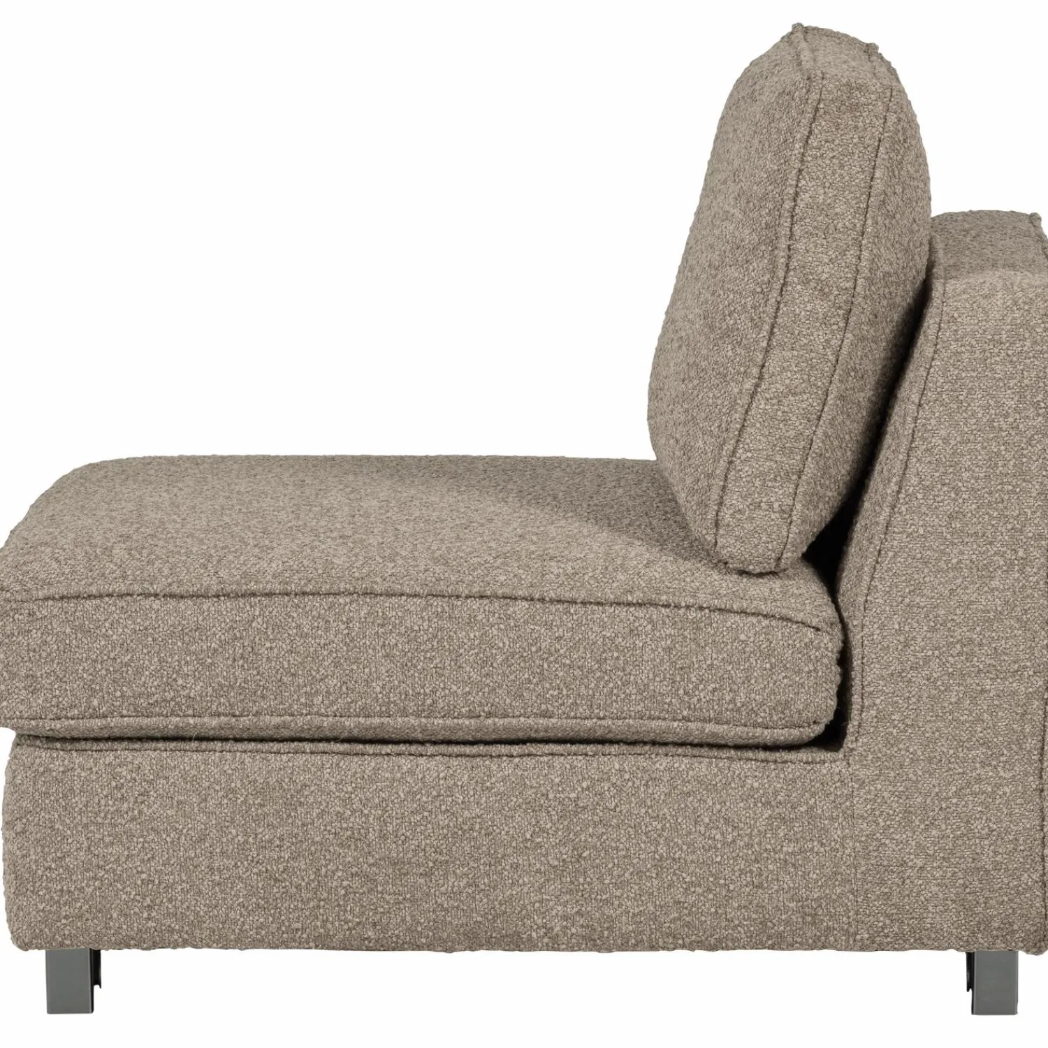 Hot WOOOD Lazy 1-zits element bouclé Zand