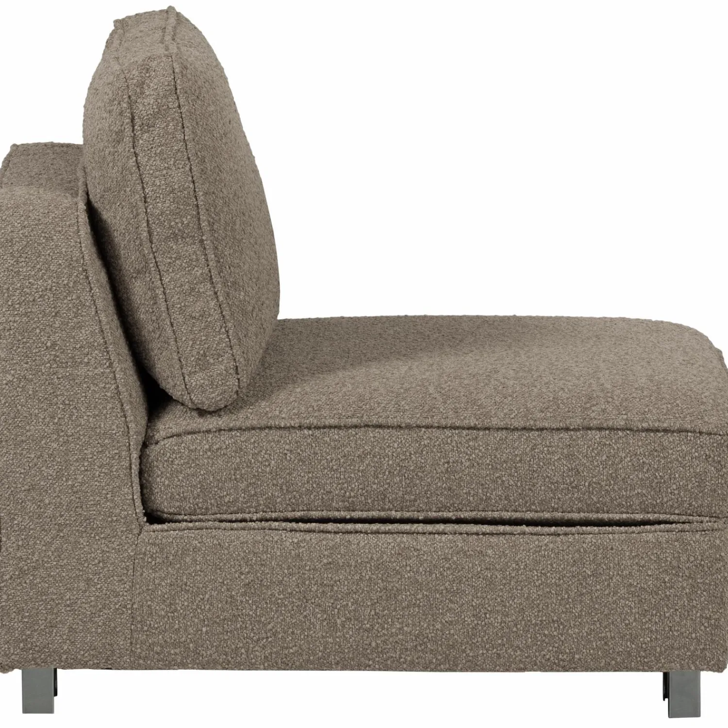 Hot WOOOD Lazy 1-zits element bouclé Zand