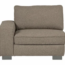 Hot WOOOD Lazy 1-zits element met arm links bouclé Zand