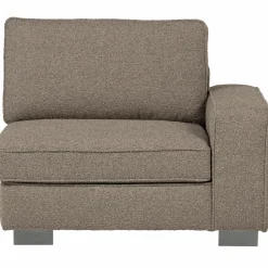 Online WOOOD Lazy 1-zits element met arm rechts bouclé Zand