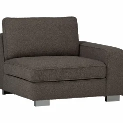 Clearance WOOOD Lazy 1-zits element met arm rechts bouclé Antraciet