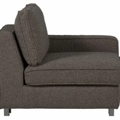 Clearance WOOOD Lazy 1-zits element met arm rechts bouclé Antraciet