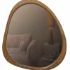Discount WOOOD Leif spiegel hout naturel 48x44 cm